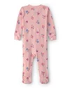  Pijama cu talpa Tiny Flowers