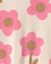  Pijama cu talpa Flowers
