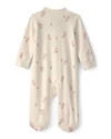  Pijama cu talpa din bumbac Cutie Owl