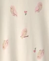  Pijama cu talpa din bumbac Cutie Owl