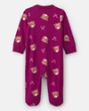  Хлопковая пижама с закрытыми ножками Teddy Bows
