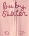  Пижама с закрытыми ножками Baby Sister