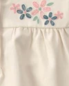 Set 2 piese Floral - bluza cu volanase si pantaloni