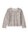  Set 2 piese Floral - salopeta tip rochita si bluza