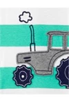  Pijama cu fermoar Tractor