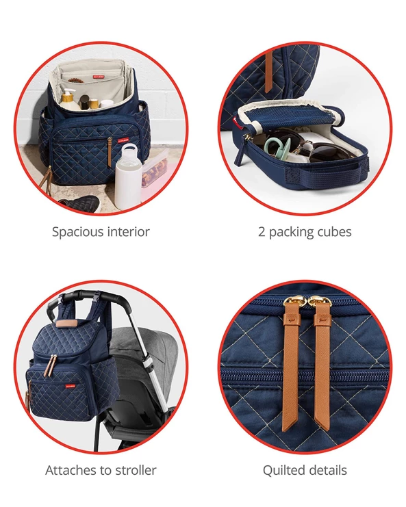 Rucsac pentru mame  Forma Navy