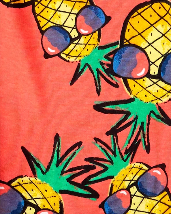  Set 2 pijamale Ananas