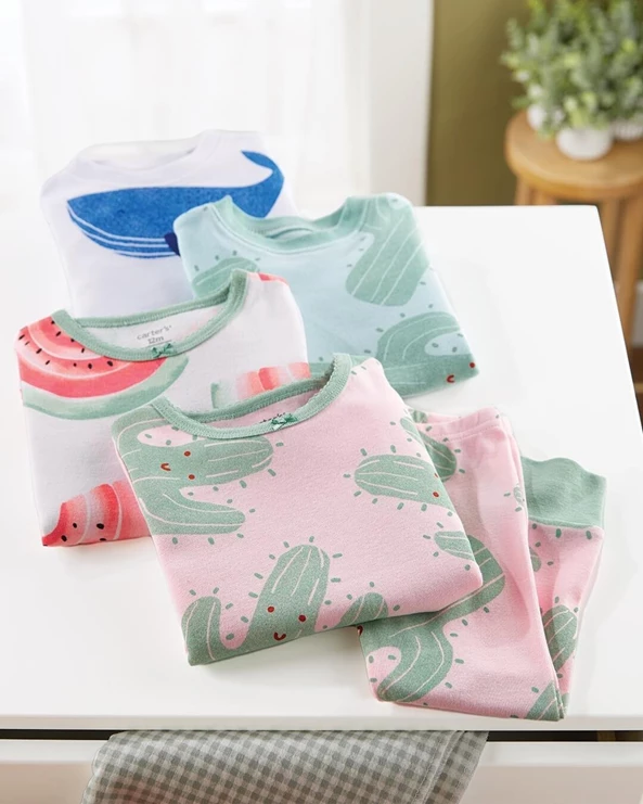  Set 2 pijamale Cactus