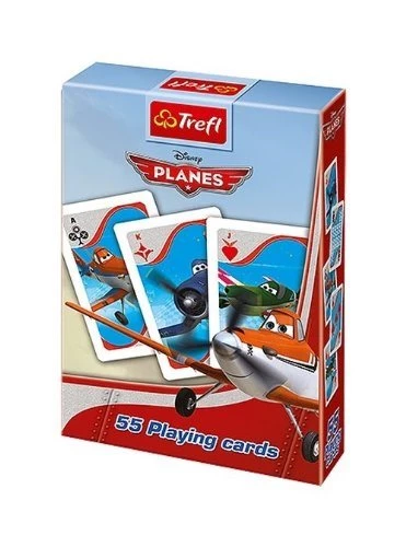 Carti de jucat Trefl Disney &quot;Planes&quot;, 55 carti