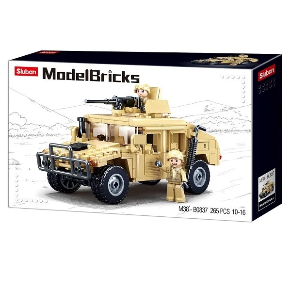 Constructor Sluban Model Bricks - Hummer H2