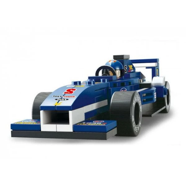 Constructor Sluban Formula Racing Car &quot;BLUE LIGHTNING&quot;