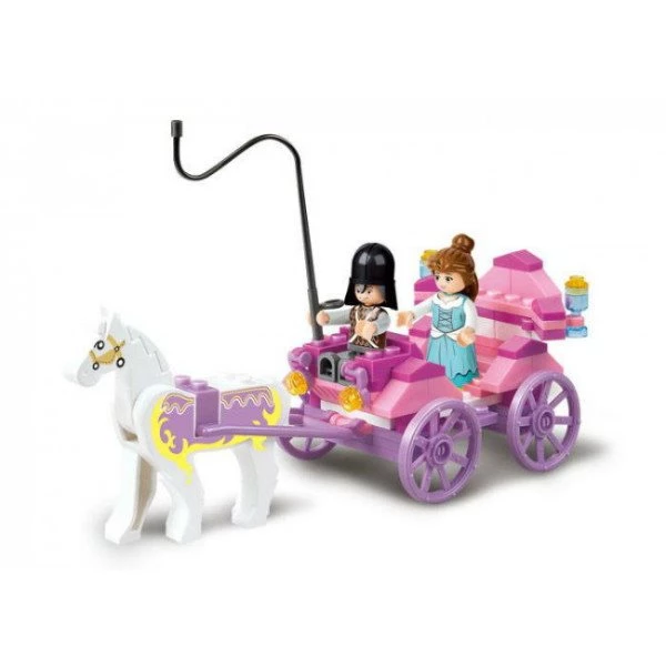 Конструктор Sluban Girl's Dream Princess Horse Carriage