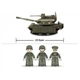 Constructor Sluban Army Armored Corps-M1A2-Abrams
