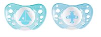 Suzete din silicon Chicco Physio Air Blue (0-6 luni), 2 buc.