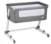 Кроватка Co-sleeper 2 в 1 BabyGo Together Grey