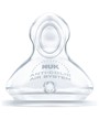 Tetina NUK First Choice din silicon, flux pentru lapte (6-18 luni)