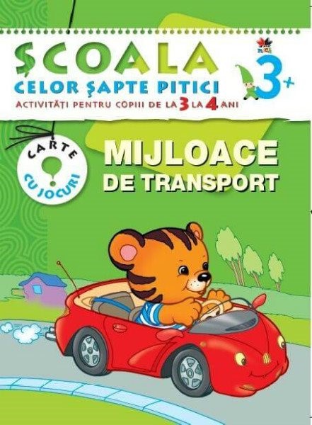 Mijloace de transport 3-4 ani