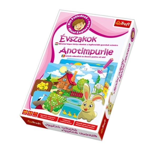 Joc Trefl &quot;Micul Explorator - Anotimpurile&quot; HU-RO