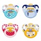 Пустышка NUK Happy Kids из латекса (0-6 мес.)
