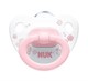 Пустышка NUK Baby Rose из силикона (6-18 мес.)