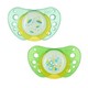 Suzete din silicon Chicco Physio Air Glowing (0-6 luni), 2 buc.