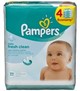Servetele umede Pampers Fresh Clean, 4x64 buc.