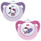 Пустышка NUK Hello Kitty из силикона (6-18 мес.)