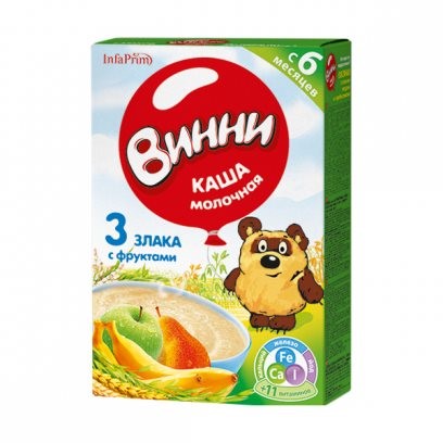 Сухая молочная каша винни