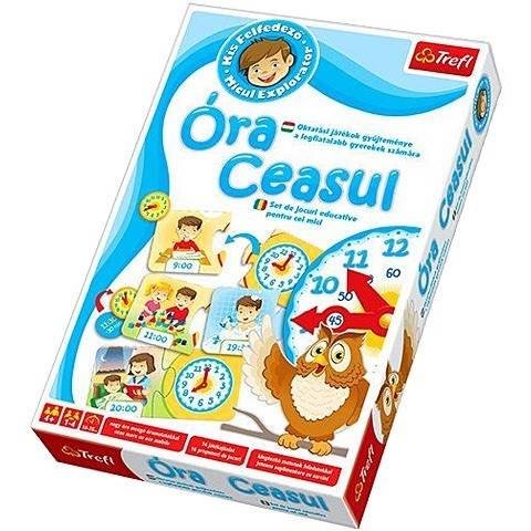 Joc Trefl &quot;Micul Explorator - Ceasul&quot; HU-RO