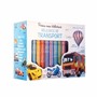 Prima mea biblioteca &quot;Mijloace de transport&quot;, set cutie 8 carti