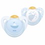 Пустышка NUK Baby Blue из латекса в коробке (0-6 мес.)