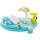 Centru de joaca Intex Crocodil cu tobogan 273x173x89