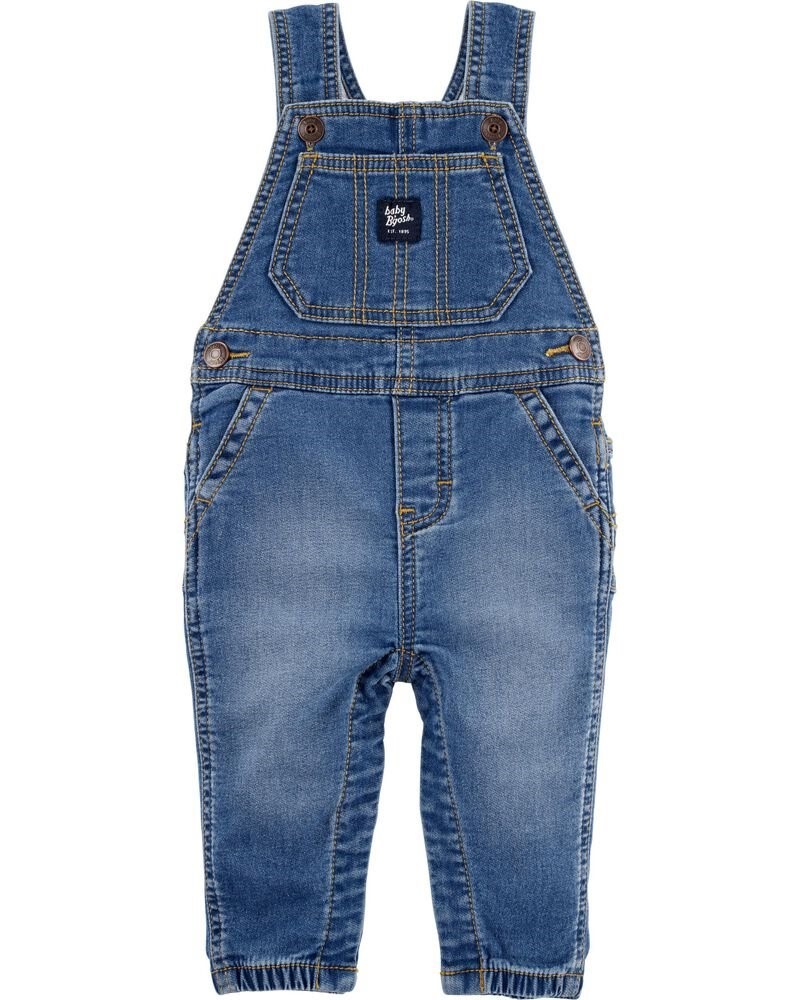 OshKosh Salopeta denim cu bretele si buzunare