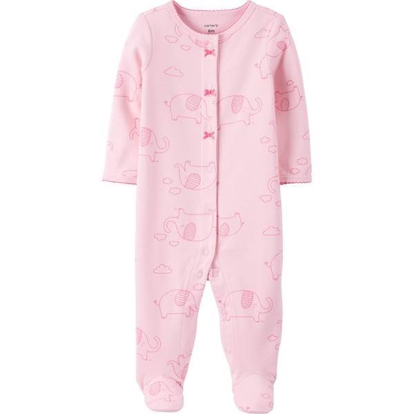 Carter's Pijama roz cu elefanti