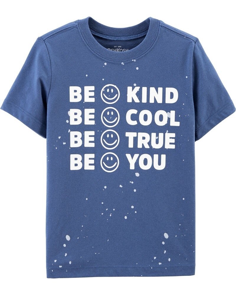 Oshkosh Tricou albastru BE YOU