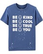 Oshkosh Tricou albastru BE YOU