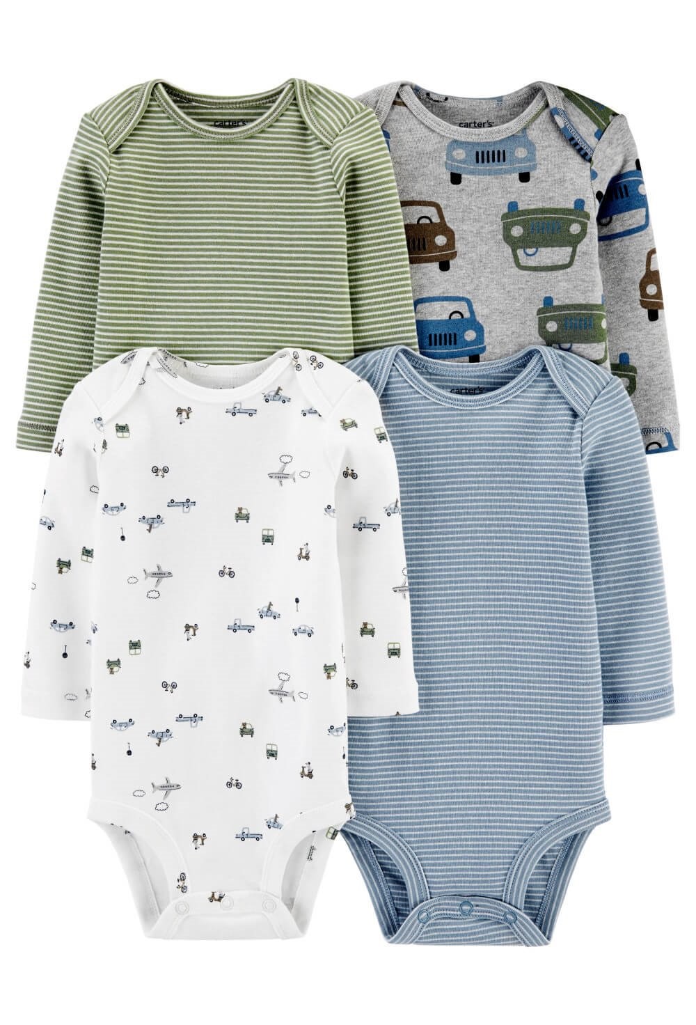 Carter's Set 4 piese Body bebe Masini