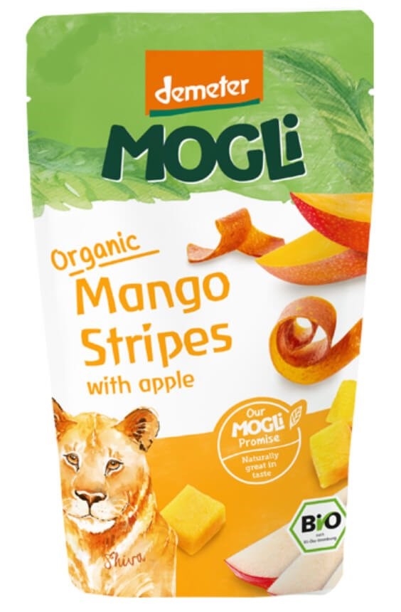 Фруктовые полоски MOGLI Яблоко и манго, 25 г