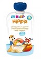 Piure HIPPiS de Piersic, banana, mango cu iaurt (6+ luni), 100 g