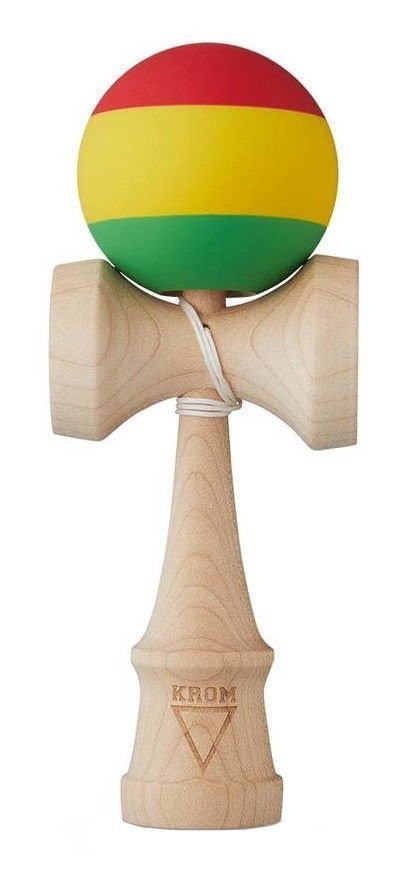 Kendama Noriel Krom Rasta Premium Maple-Rubber