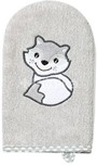 Мочалка-рукавица бамбуковая BabyOno Серое