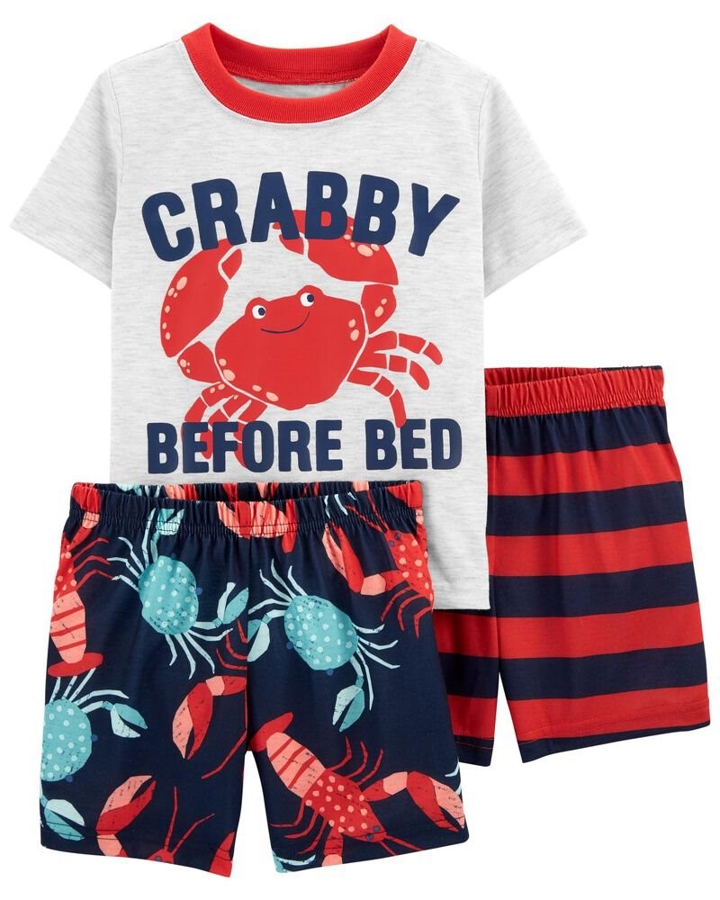 Carter's Pijama 3 piese Crab