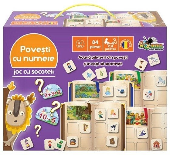 Joc de societate Noriel Povesti cu numere