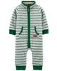Carter's Salopeta fleece cu dungi