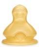 Tetina NUK First Choice din latex, flux pentru lapte (0-6 luni)
