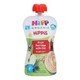 Piure HiPPiS de mere, banane si zmeura cu ovaz (6+ luni), 100 g