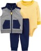 Carter's Set 3 piese Vesta, body si pantaloni