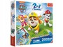 Joc de masa Trefl 2 in1 Paw Patrol, Ludo si Cursa Catelusilor
