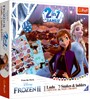 Joc de masa Trefl 2 in 1 Ludo / Snakes and Ladders Frozen 2