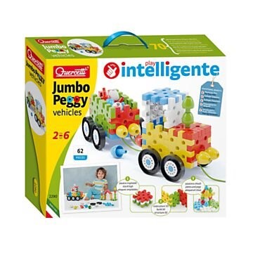 Joc de constructie Quercetti Vehicule Jumbo Peggy